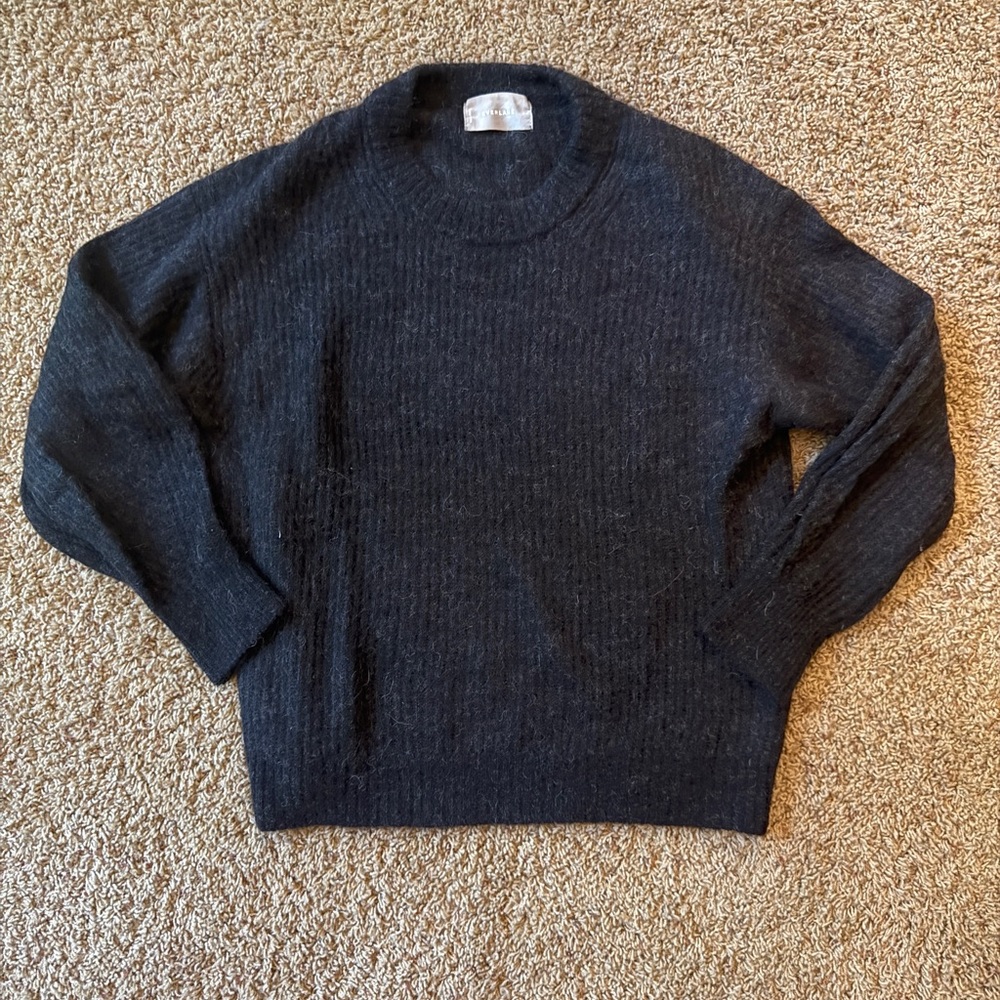 Everlane alpaca crew